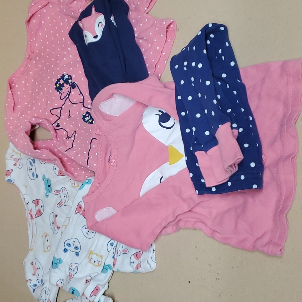 12 month pajama lot